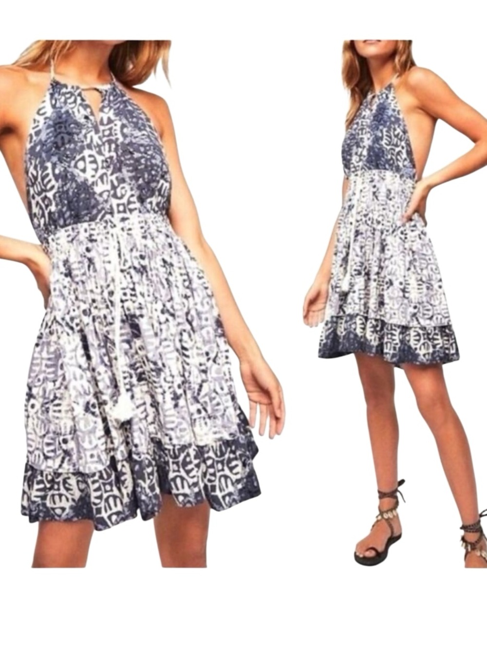 Free People Beach Day Mini Dress Size Medium